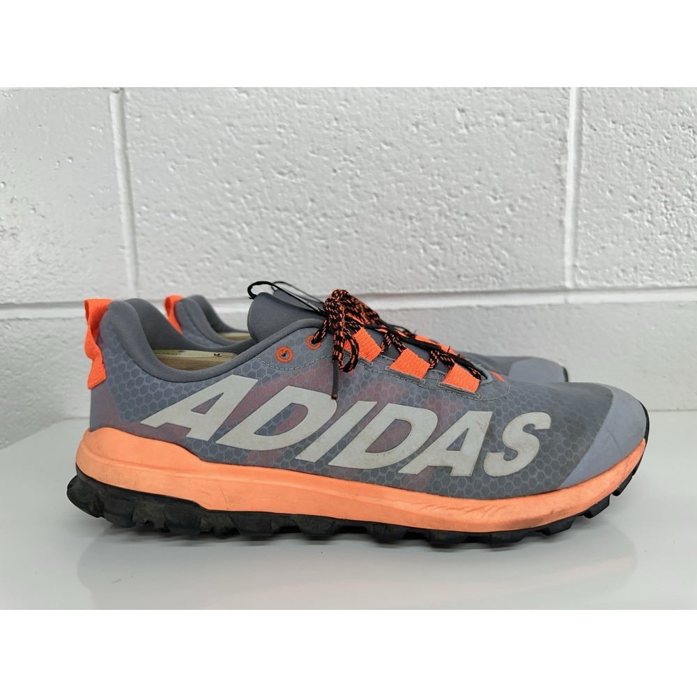 adidas Vigor TR 6 Trail Running Shows Orange/Gray Men's Size 14